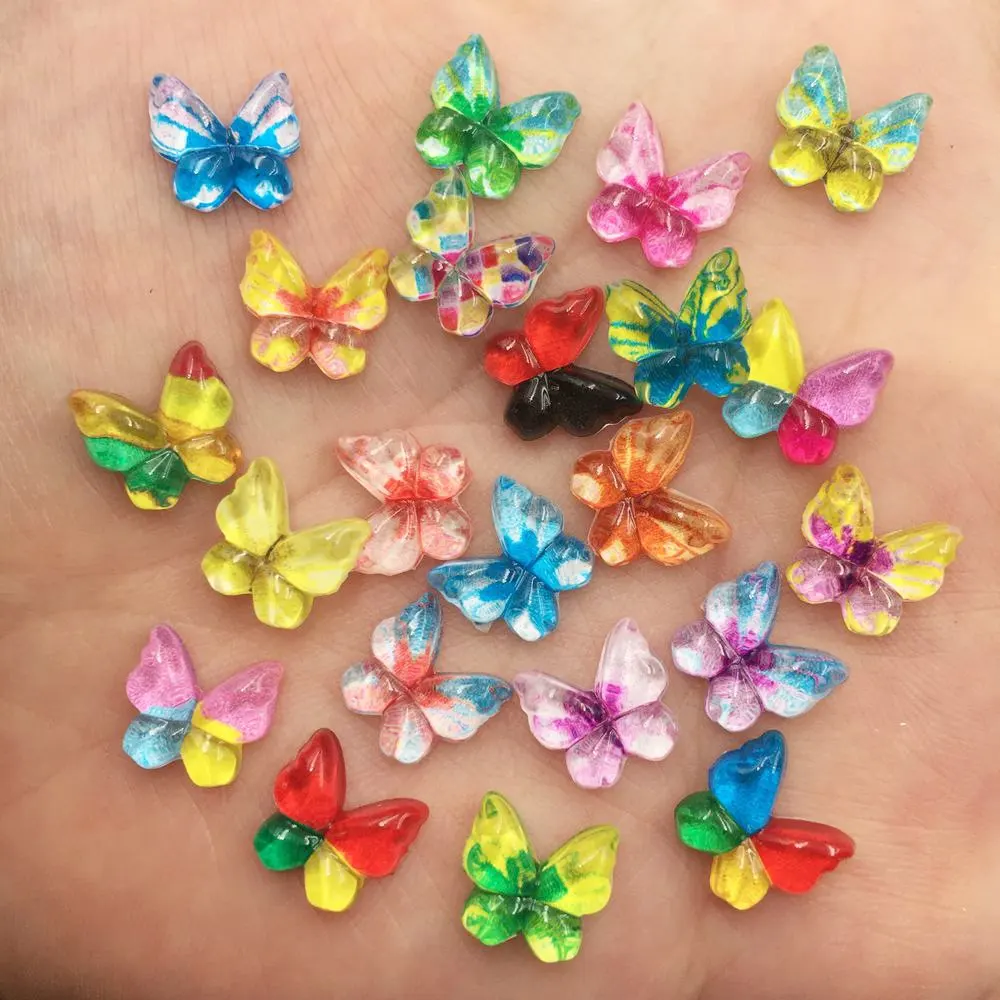 Nail Art Overlay - Hars Glitter Kleurrijke 10Mm Kawaii Mini