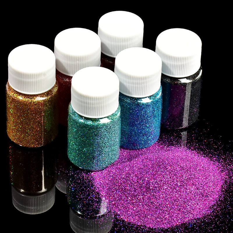 Nail Art Overlay - 30ML DIY-visaas Laserglitter Langdurig en lichtbestendig