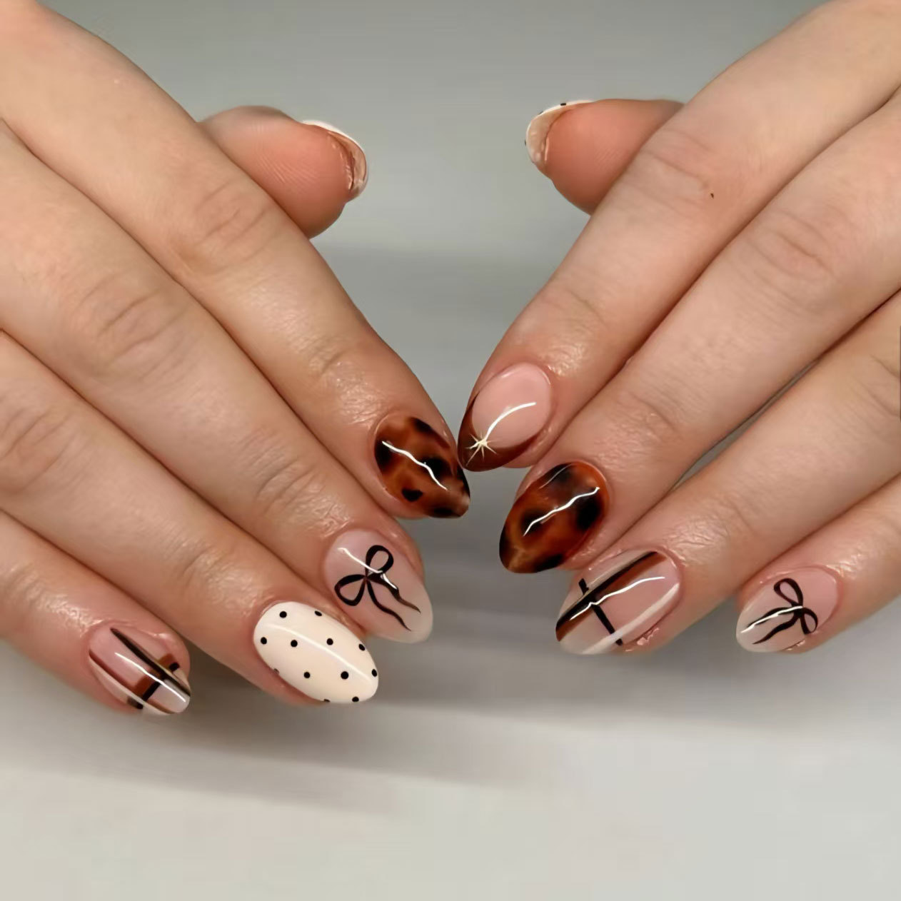 24 stuks bloem kunstnagels bru - Press On Nail Set recensie en prijs