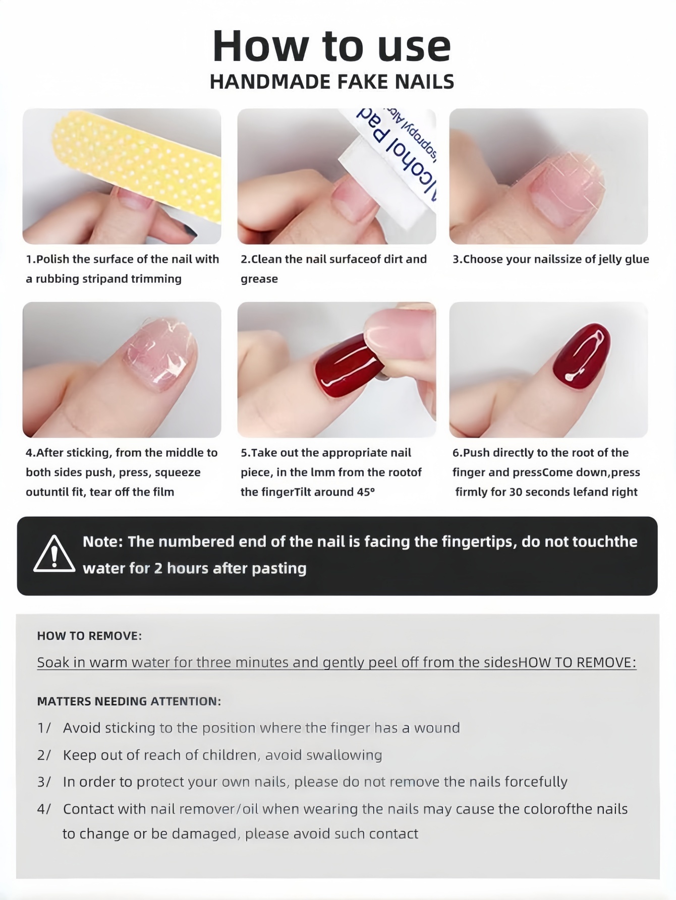 10 stuks korte vierkante draag - Nail Art Overlay recensie en prijs
