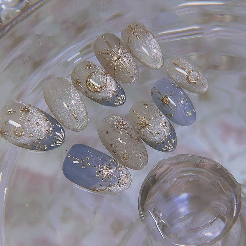 24 stuks vergulde Starlight st - Nail Art Overlay recensie en prijs