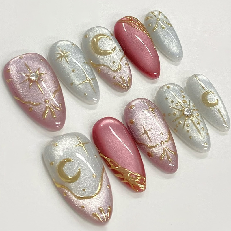 24 stuks vergulde Starlight st - Nail Art Overlay recensie en prijs