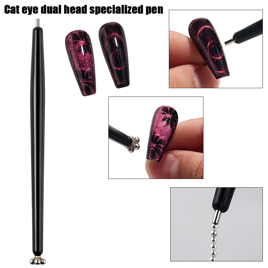 1/2 stuks Fancy Double Headed  - Nail Art Full Cat Eye recensie en prijs
