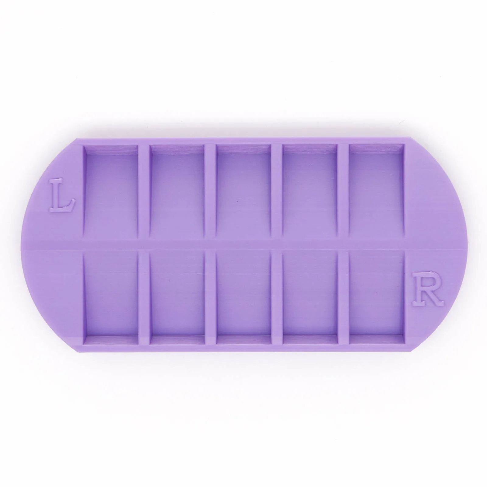 8-vakjes nageltip opbergbak me - Nail Art Overlay recensie en prijs