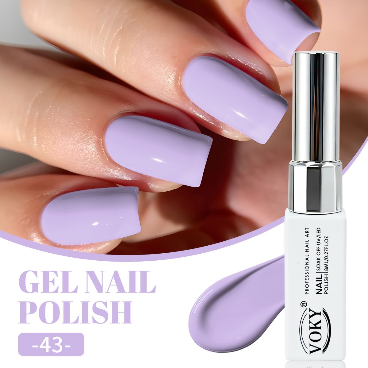 6-delige nagellakset, verkrijg - Nail Art Violet recensie en prijs