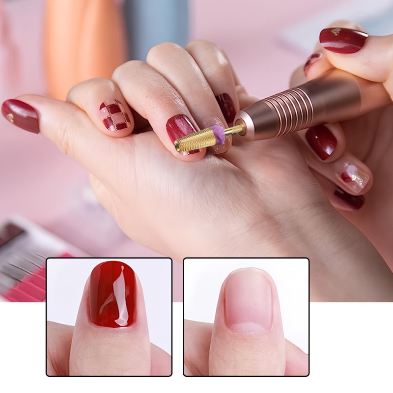 5-in-1 Wolframstaal Nagelboorb - Nail Art Violet recensie en prijs