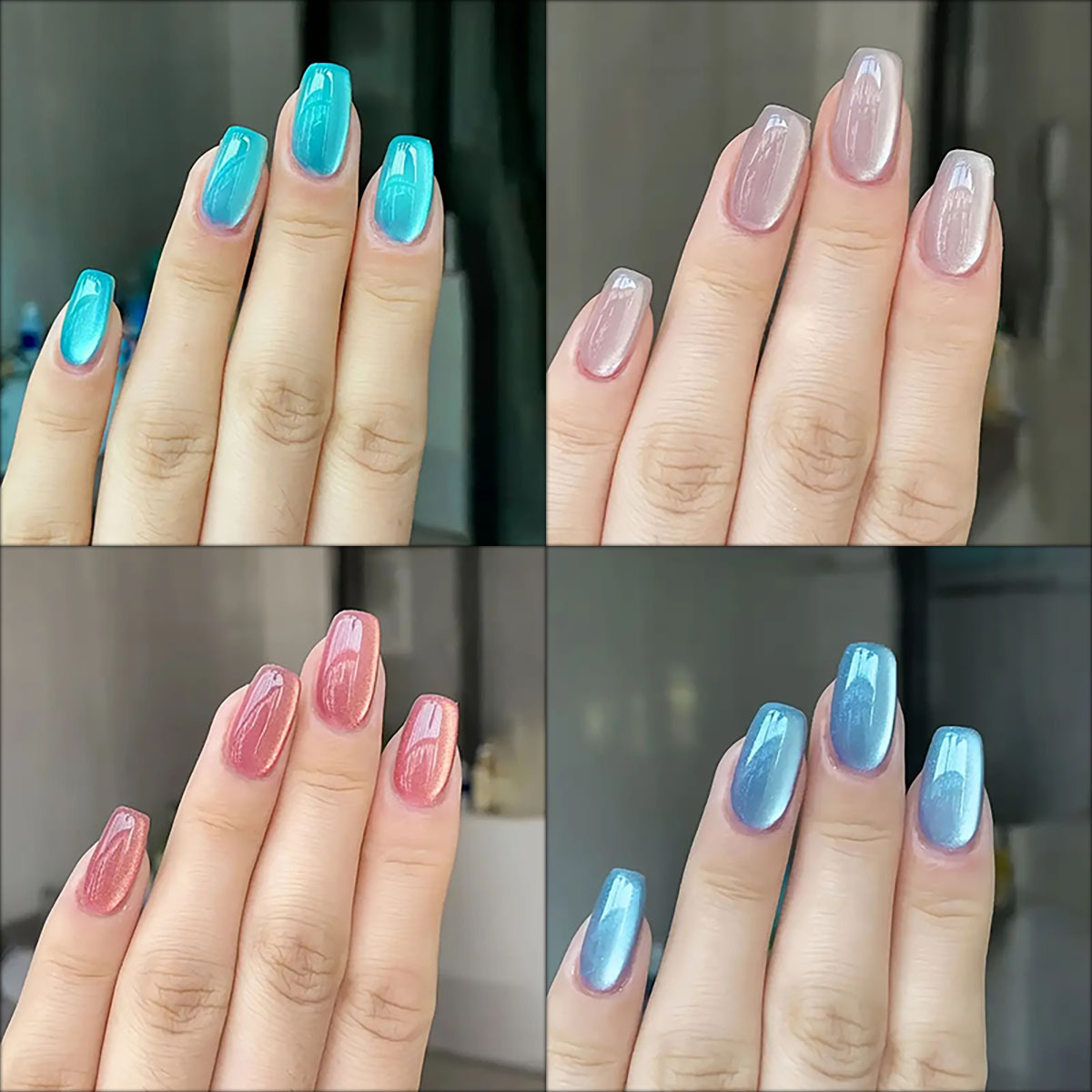 24 pcs/30 pcs korte vierkante  - Nail Art Overlay recensie en prijs