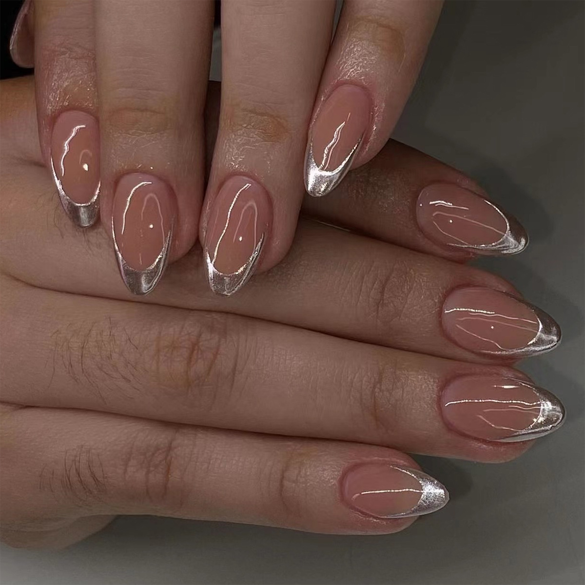 24 stuks eenvoudige groene Fra - Press On Nail Set recensie en prijs