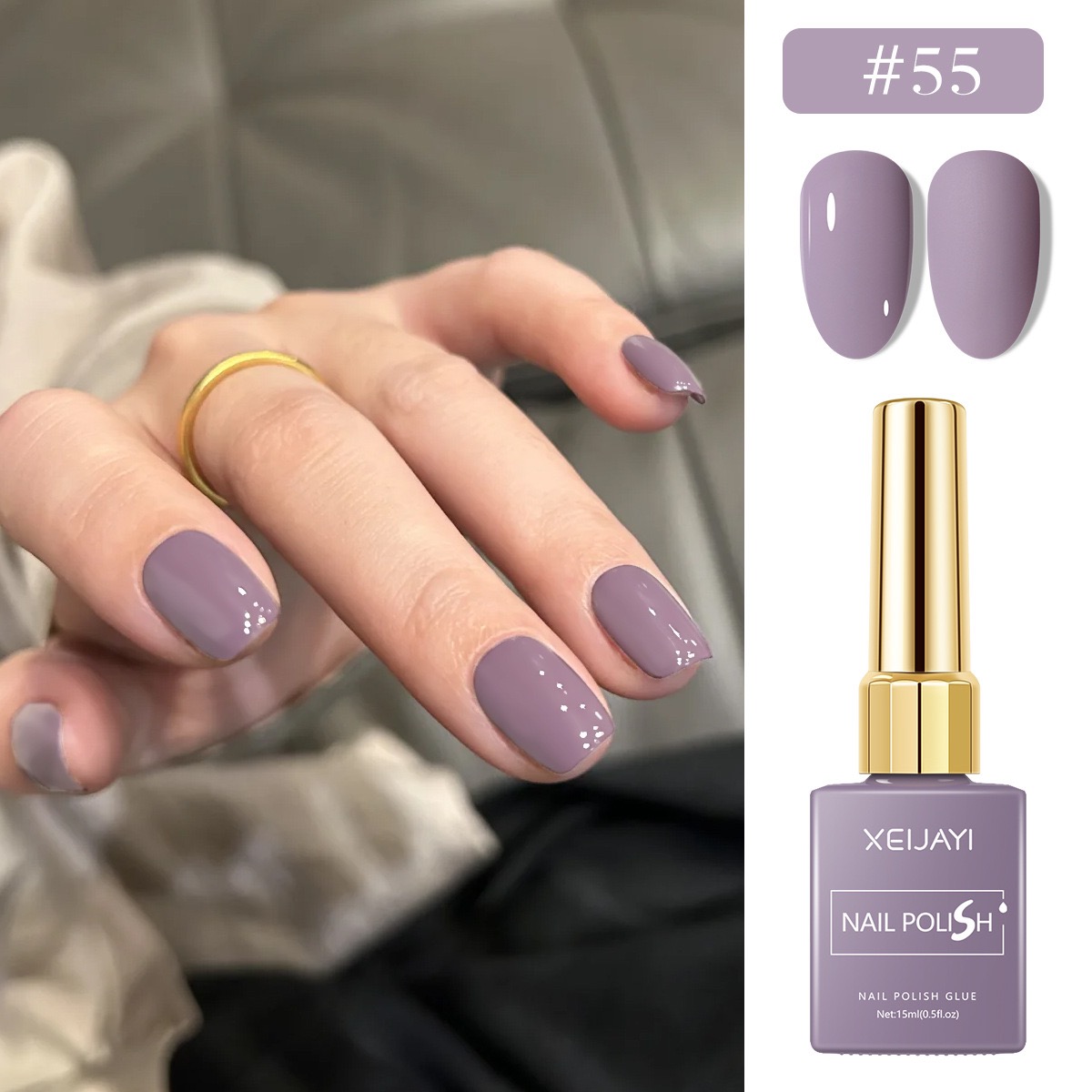 6 STKS/SET 15 ml Gel Nagellak  - Nail Art Violet recensie en prijs
