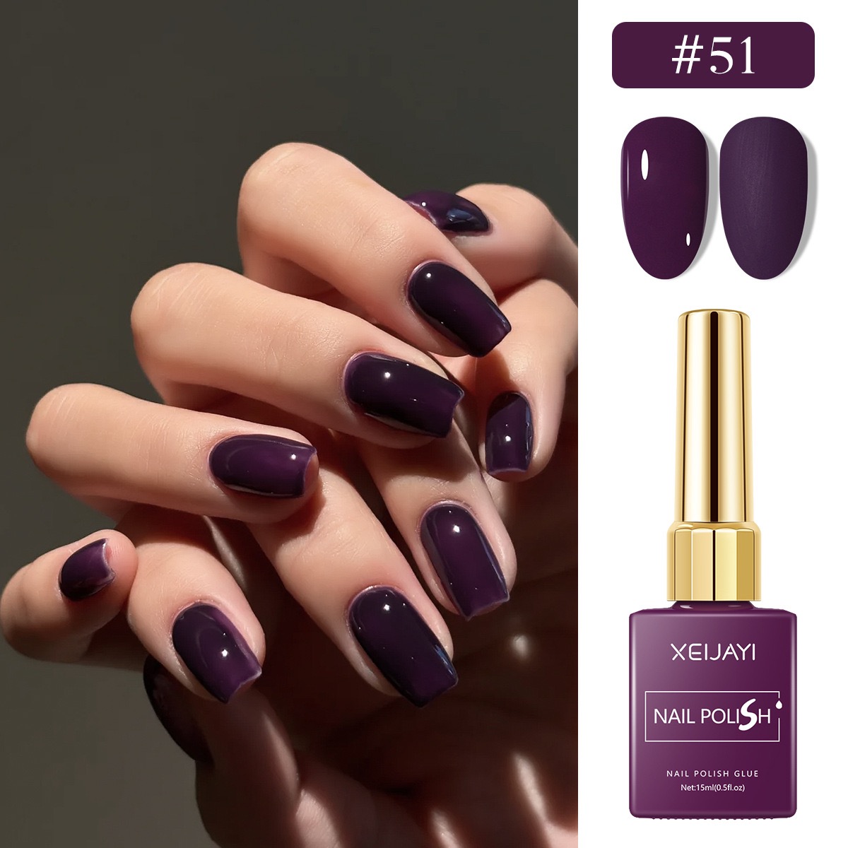 6 STKS/SET 15 ml Gel Nagellak  - Nail Art Violet recensie en prijs