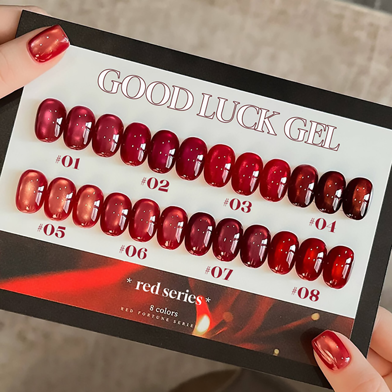 1 stuks TC Veelzijdige Nieuwja - Nail Art Red Wine Cat Eye recensie en prijs