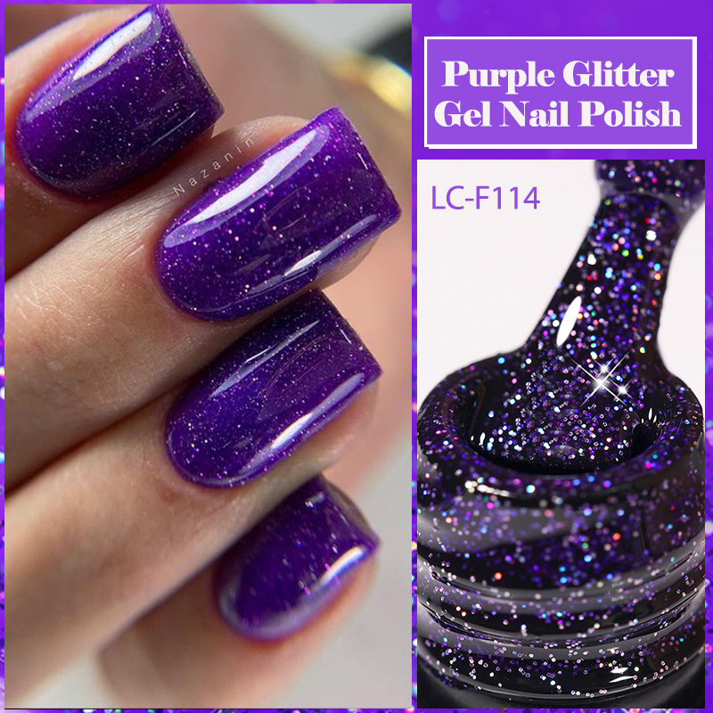 LILYCUTE Paars Glitter Paillet - Nail Art Violet recensie en prijs