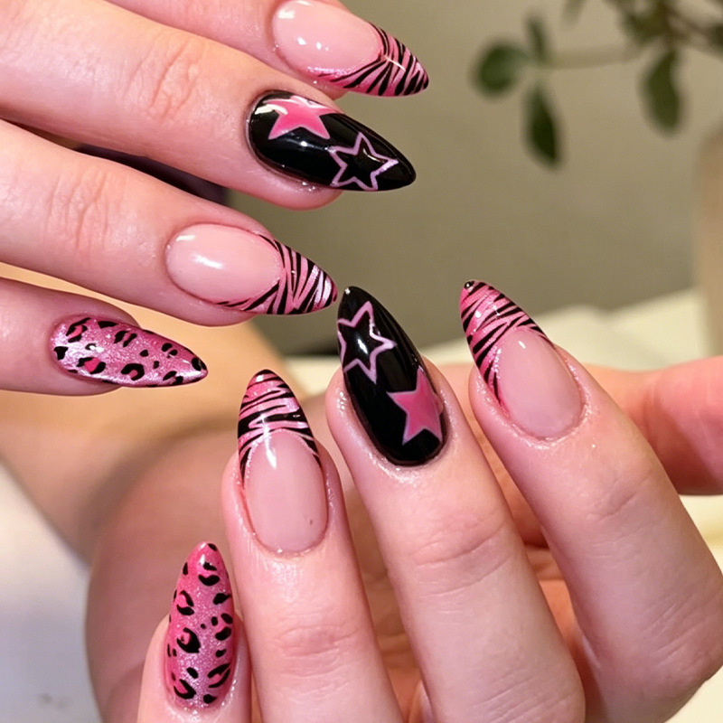 24 stuks lijnen en sterren opd - Nail Art Full Cat Eye recensie en prijs