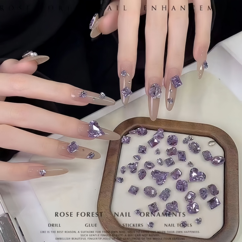 20/50 stuks Nail Art Licht Paa - Nail Art Violet recensie en prijs