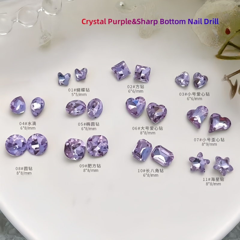 20/50 stuks Nail Art Licht Paa - Nail Art Violet recensie en prijs