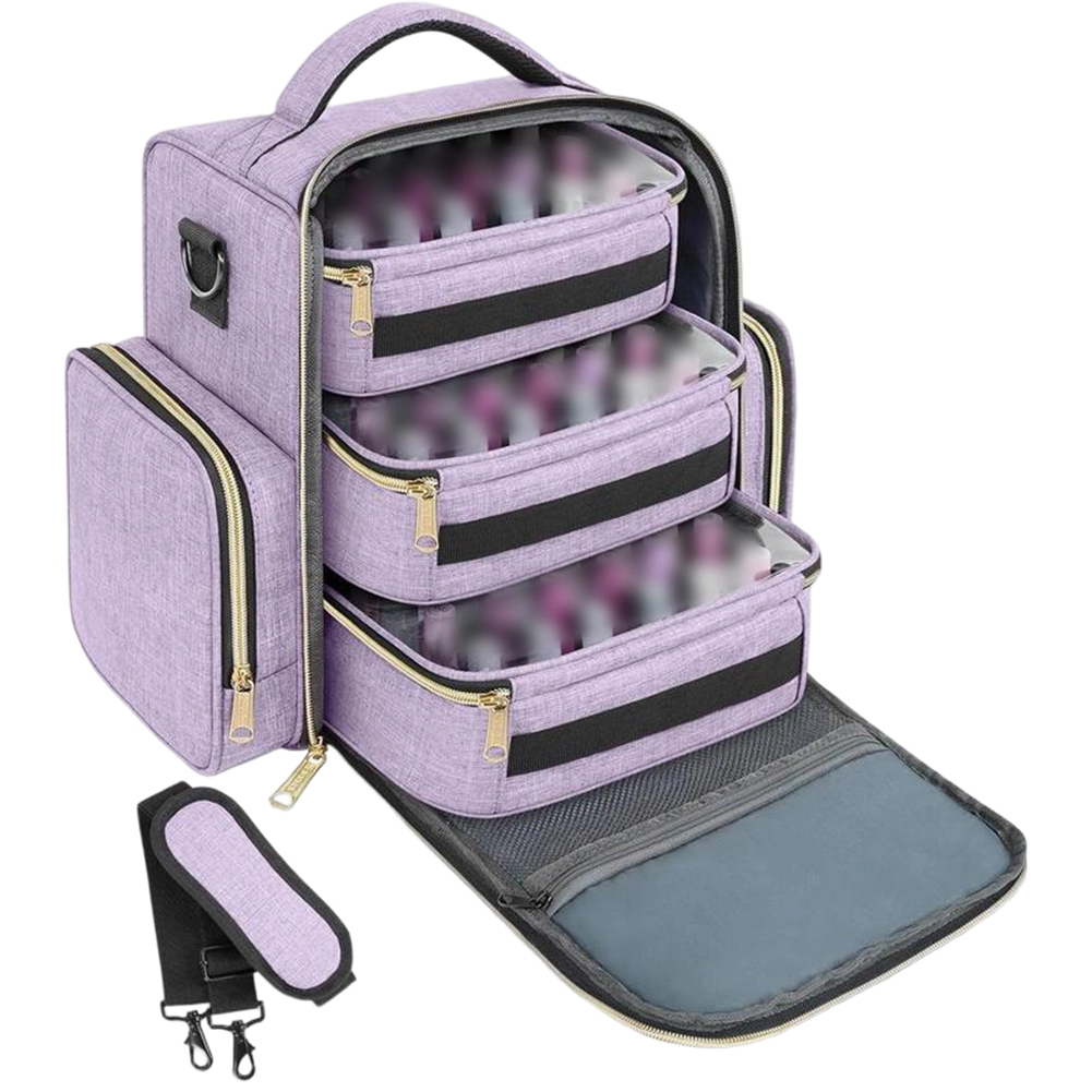 Nagellakorganizer Make-up orga - Nail Art Violet recensie en prijs
