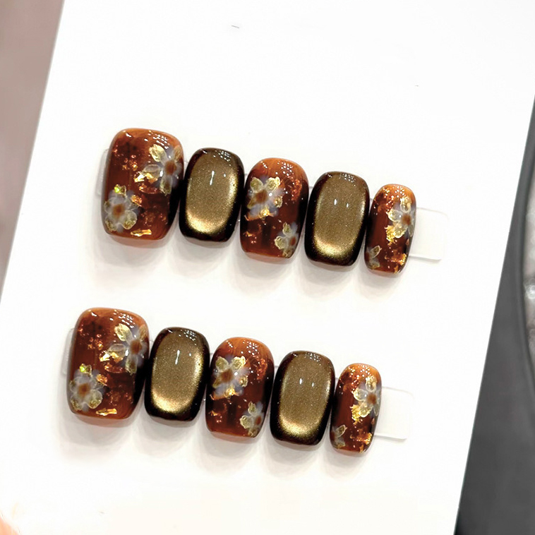 10 stuks handgemaakte opzetnag - Press On Nail Set recensie en prijs