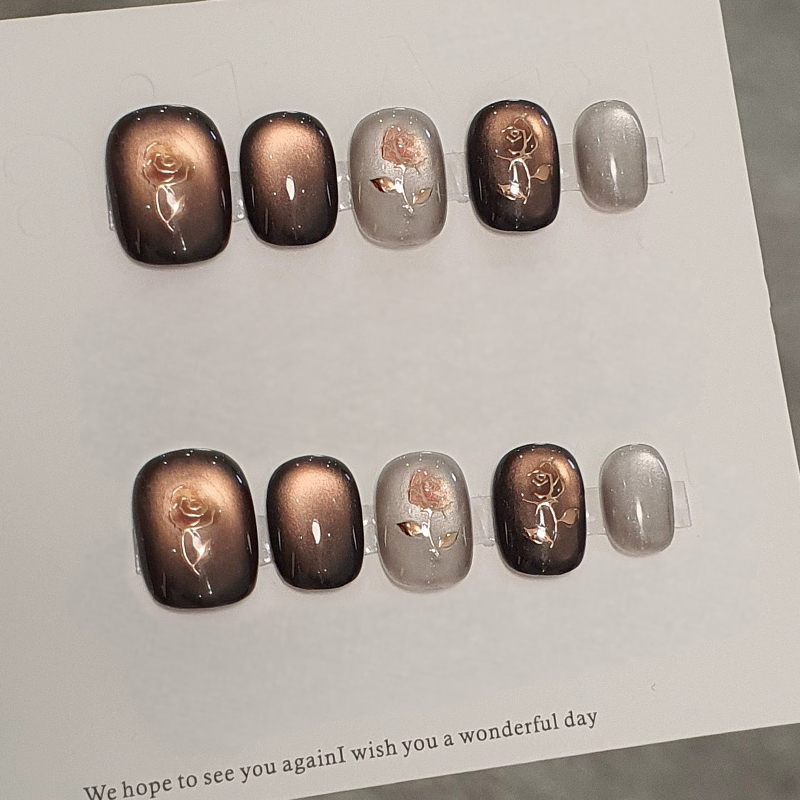 10 stuks handgemaakte opzetnag - Press On Nail Set recensie en prijs