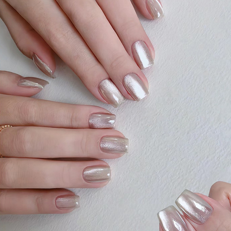 30 Stuks Korte Druk Op Nagels  - Nail Art Full Cat Eye recensie en prijs